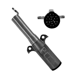 CONECTOR TRAILER 7 VIAS MACHO RESORTE [ 200-750P ]